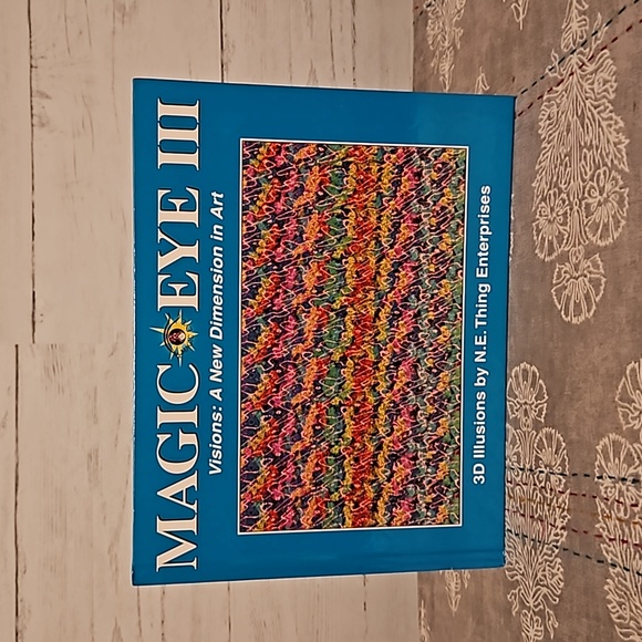 Vintage | Magic Eye 3D Illusion Book Series | Books 1-3 - Picture 9 of 12